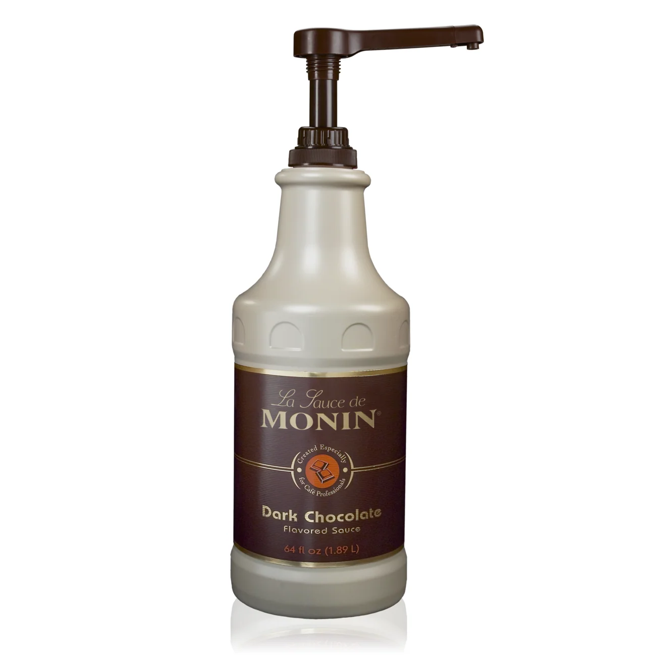 Monin Dark Chocolate Sauce - 12oz Cream - Image 2