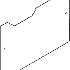 Rancilio Silvia Back-splash Panel Moulding (V3) (Special Order) Coffee