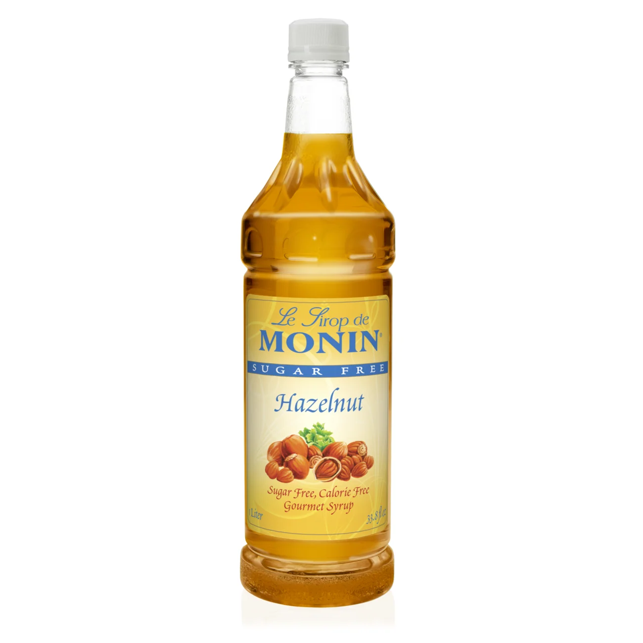 Monin Hazelnut Sugar Free Syrup Coffee
