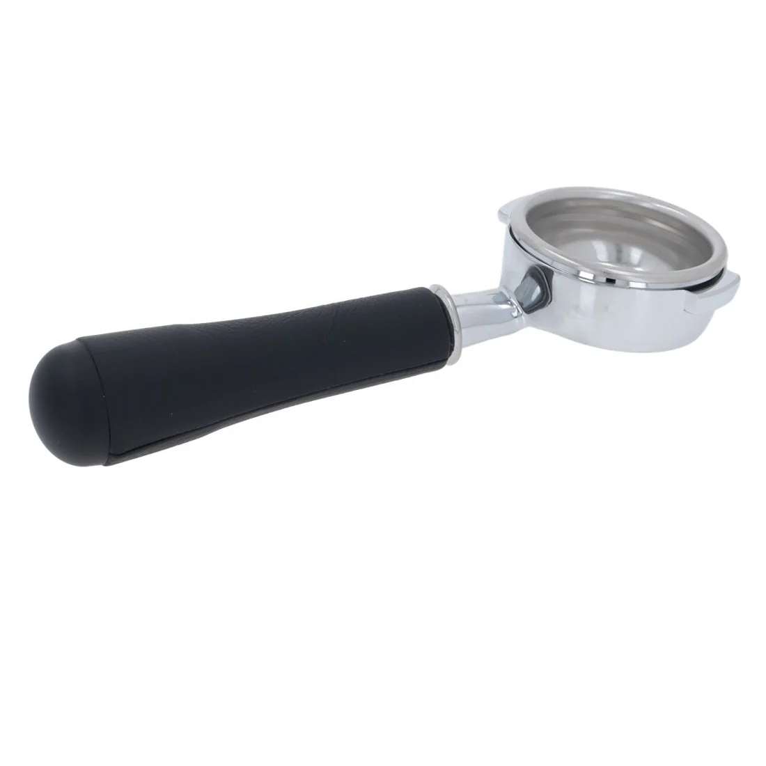 Nuova Simonelli Bottomless Portafilter OEM With Leather Handle Basket