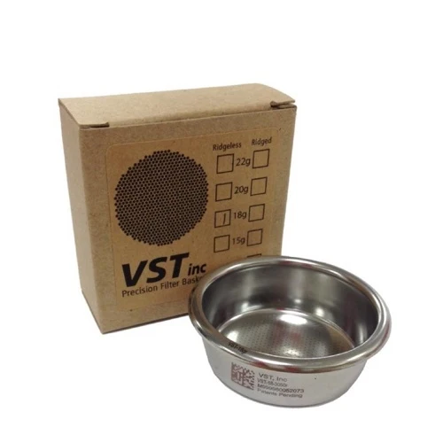 VST Precision Double Portafilter Basket - 18g - Ridgeless - Image 3