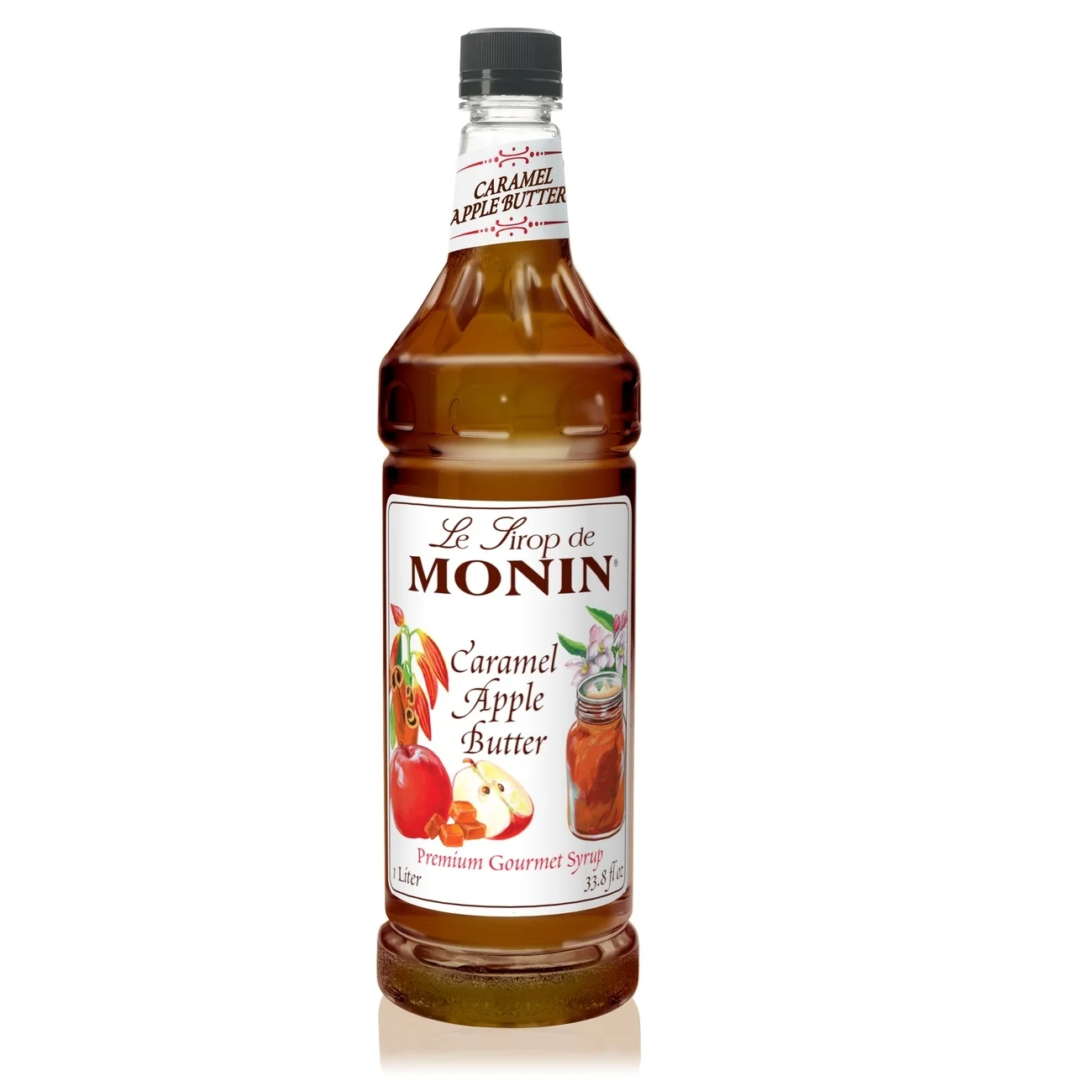 Monin Caramel Apple Butter Syrup Bottle