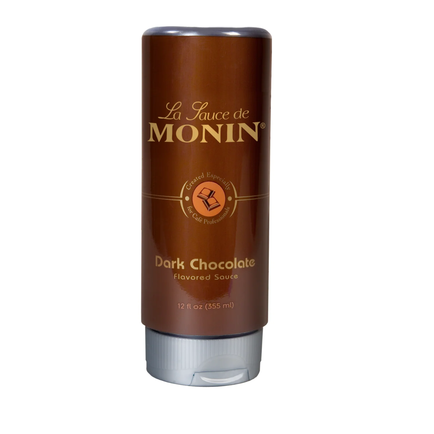 Monin Dark Chocolate Sauce - 12oz Cream - Image 3