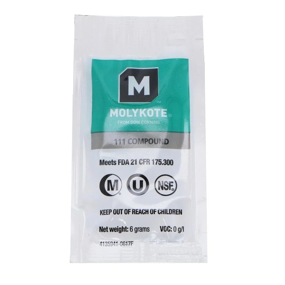 Dow Corning Molykote 111 Silicone Lubricant - NSF (6g) Oil