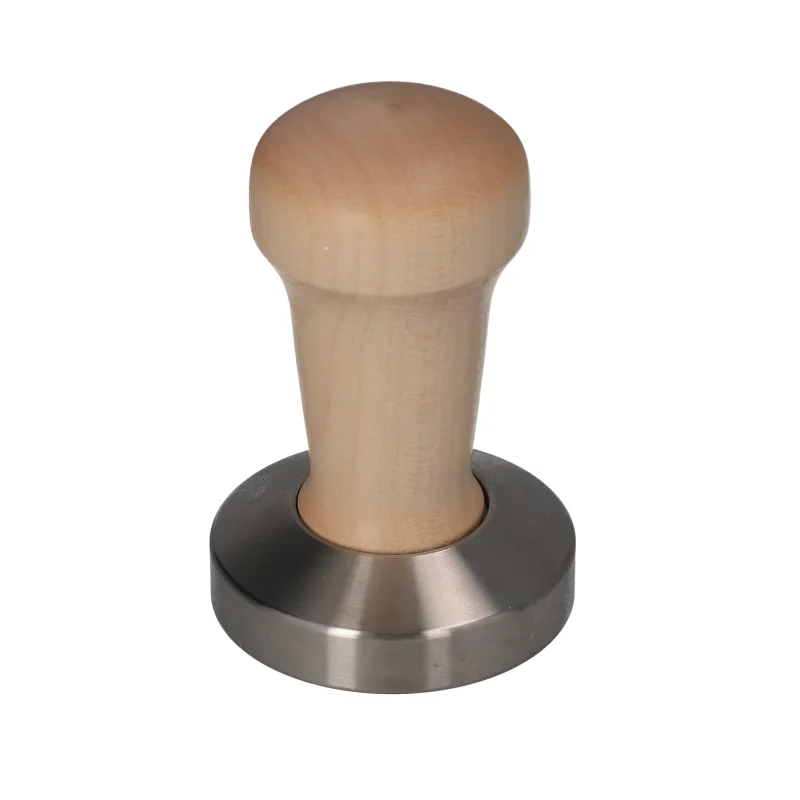 EDO Young Wood Tamper - 49mm / Maple Wood Coffee - Image 4